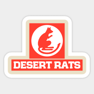 Desert Rats Sticker